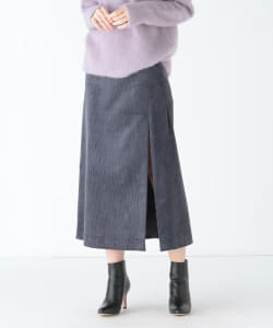 AURALEE / ウォッシュコーデュロイ スリットスカート