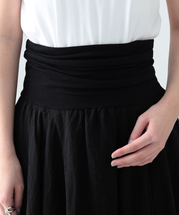 Demi-Luxe BEAMS（デミルクス ビームス）AK+1 / リネン マキシスカート  