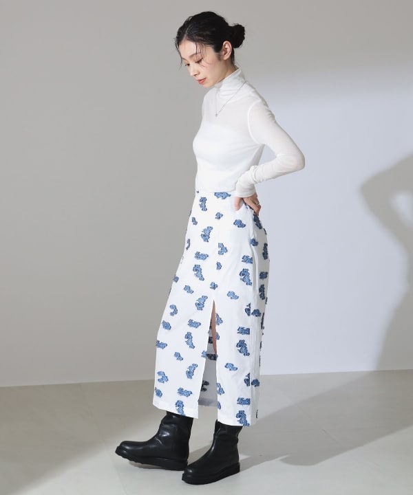 【さくらママ】Demi-Luxe BEAMS / ウール ミニスカート Demi-Luxe BEAMS（デミルクス ビームス）BAUM UND PFERDGARTEN