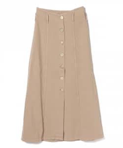 NANUSHKA / デニム フロントボタン ロングスカート
