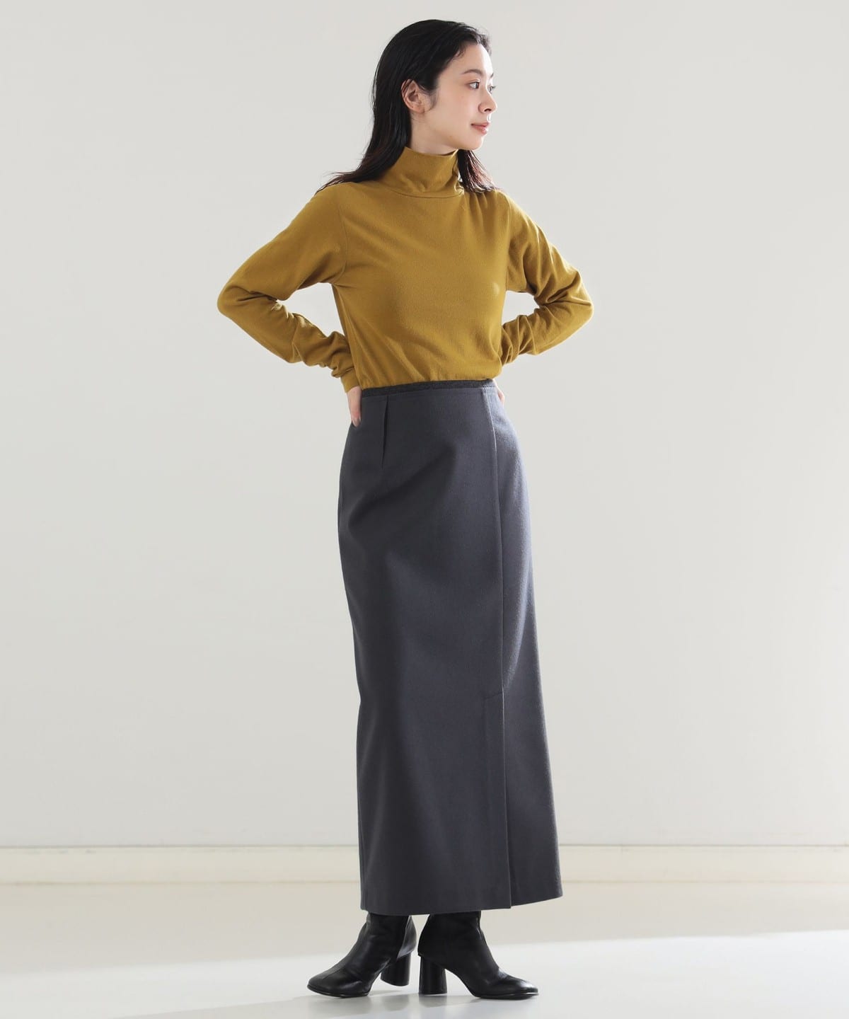 Demi-Luxe BEAMS（デミルクス ビームス）AK+1 / メルトン サイドベンツ