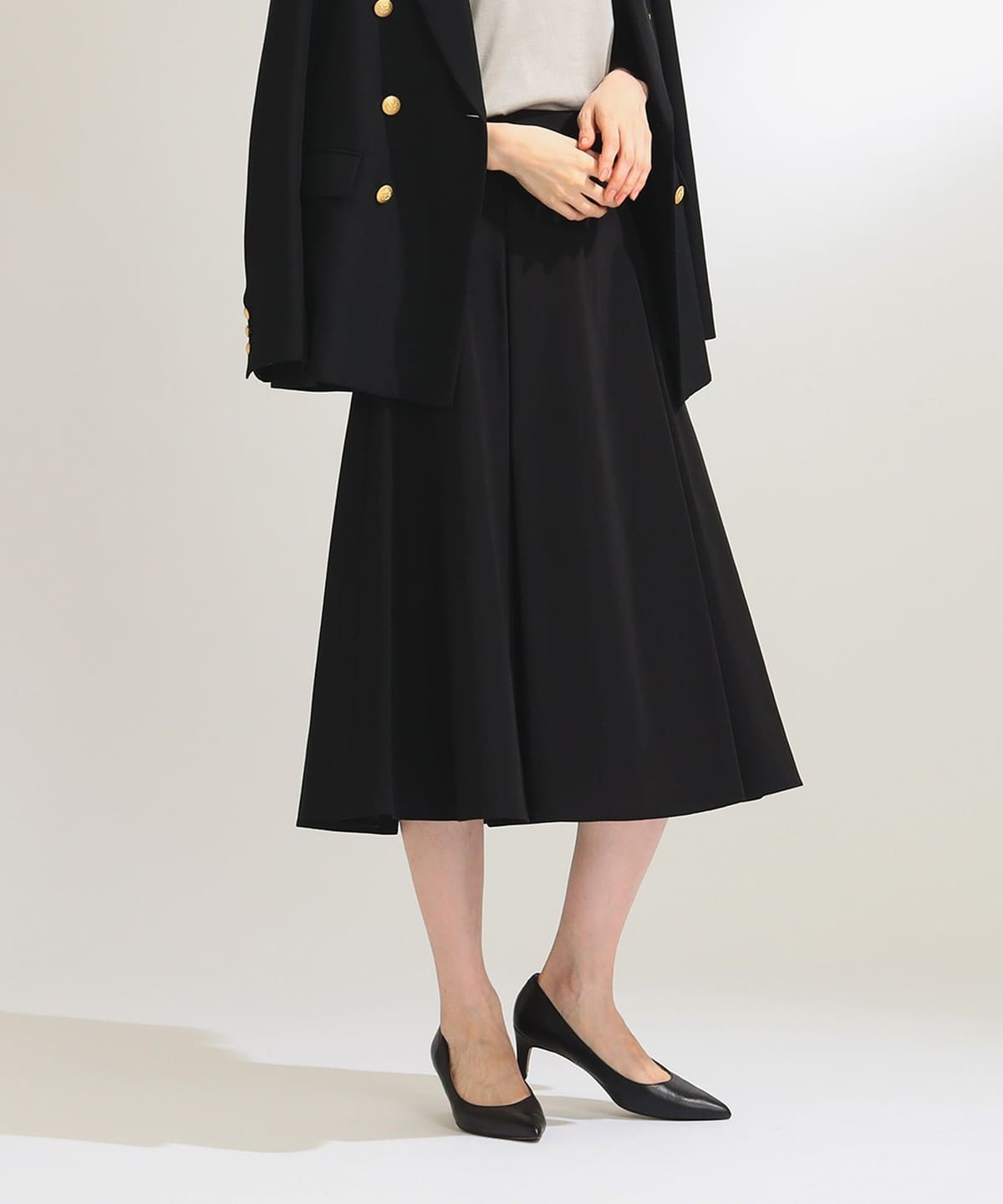 美品 デミルクスビームス 2,8万円 総レースのフレアスカート マキシスカート Demi-Luxe BEAMS（デミルクス ビームス）の「Demi-Luxe BEAMS