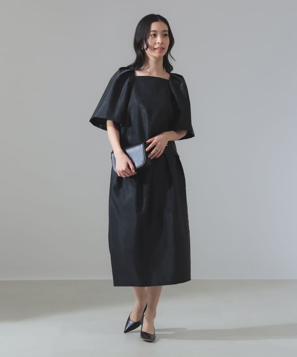 いいネット通販 - 全国送料無料でお届けします Demi-Luxe BEAMS（デミルクス ジャカード ビームス）ドット スカート