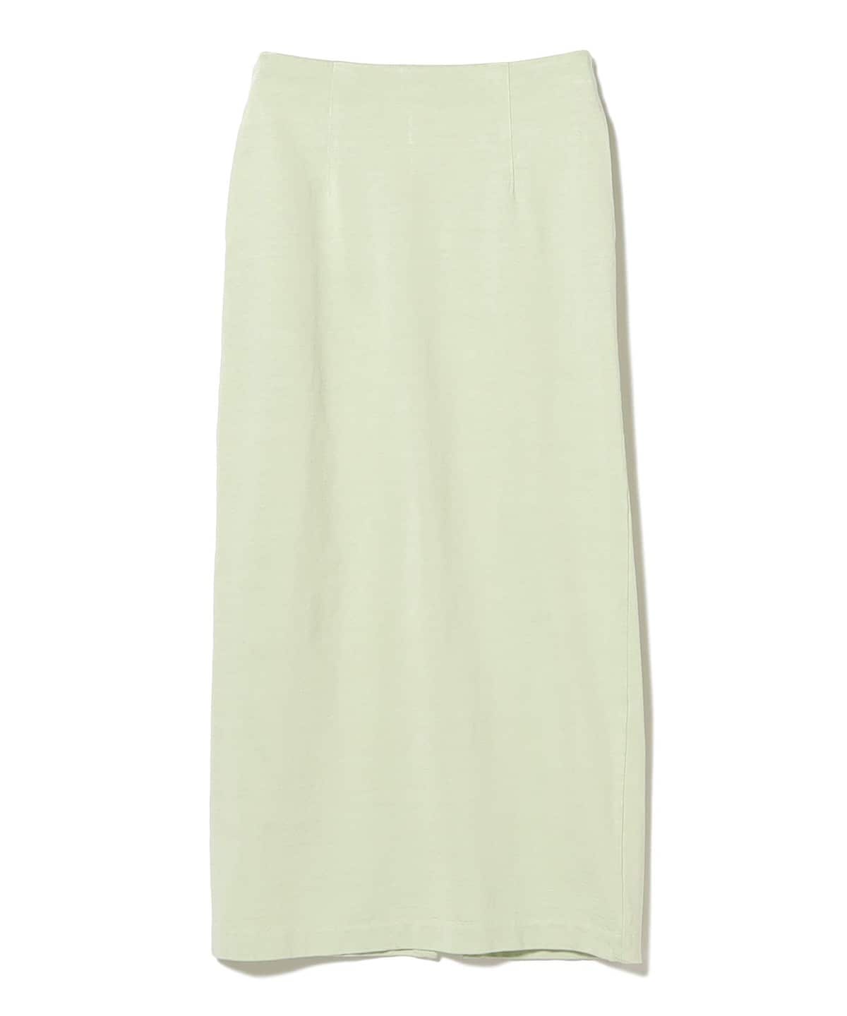 AURALEE オーラリー / COTTON SLUB RAYON PLAITING SKIRT スカート WOMEN PISTACHIO 1 AURALEE オーラリー / COTTON SLUB RAYON PLAITING SKIRT スカート WOMEN PISTACHIO 1