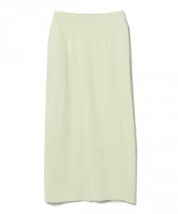 AURALEE / COTTON SLUB RAYON PLAITING SKIRT