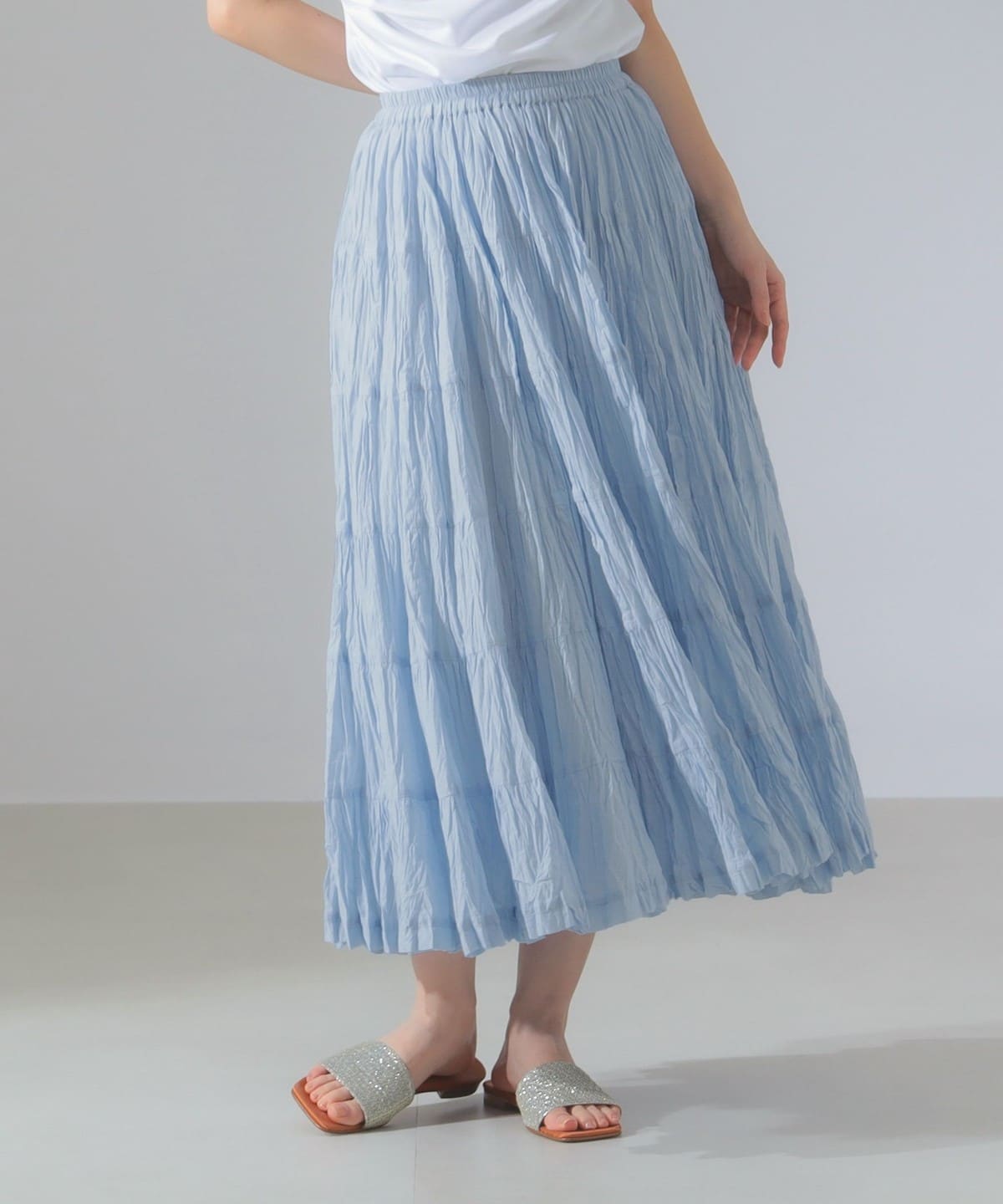 【モアバリエーション開催】【別注】MARIHA マリハ / 草原の虹 ソリッド スカート スカート WOMEN 別注BLUE CHALCEDNY 36S 【モアバリエーション開催】【別注】MARIHA マリハ / 草原の虹 ソリッド スカート スカート WOMEN 別注BLUE CHALCEDNY 36S
