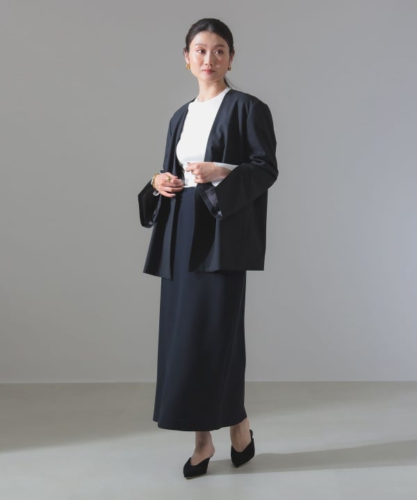 Demi-Luxe BEAMS Demi-Luxe BEAMS I-line skirt (skirt, maxi