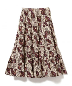 ULLA JOHNSON / ダッチワックス プリント スカート