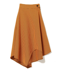 ▲MYKKE HOFMANN × Demi-Luxe BEAMS / 別注 ハウンドトゥース スカート