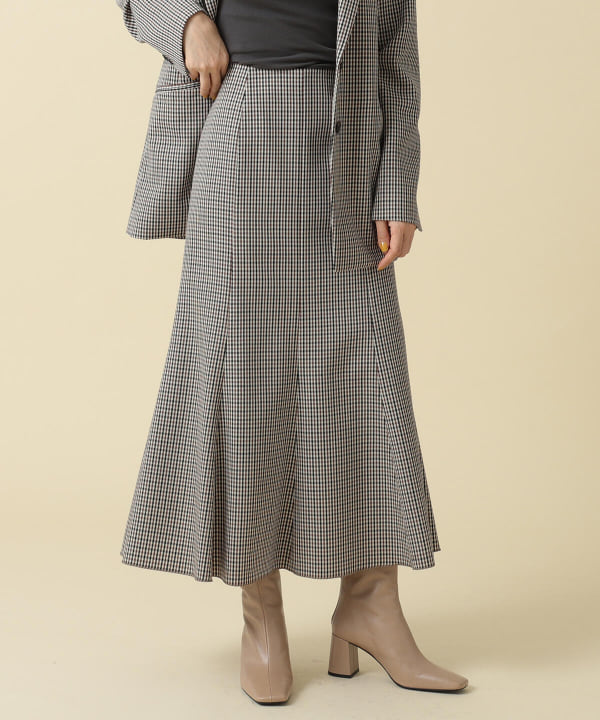 アドーア新品 Demi-Luxe BEAMS  ウールツイル マーメイドスカート