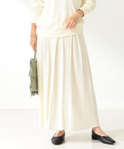 Demi-Luxe BEAMS / アイレット ニットスカート