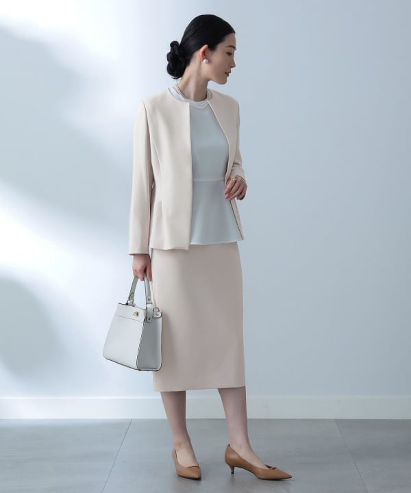 Triacetate Pencil Skirt 22SS*