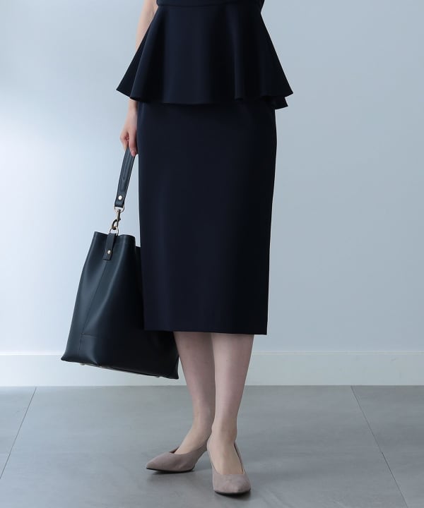 Triacetate Pencil Skirt 22SS*