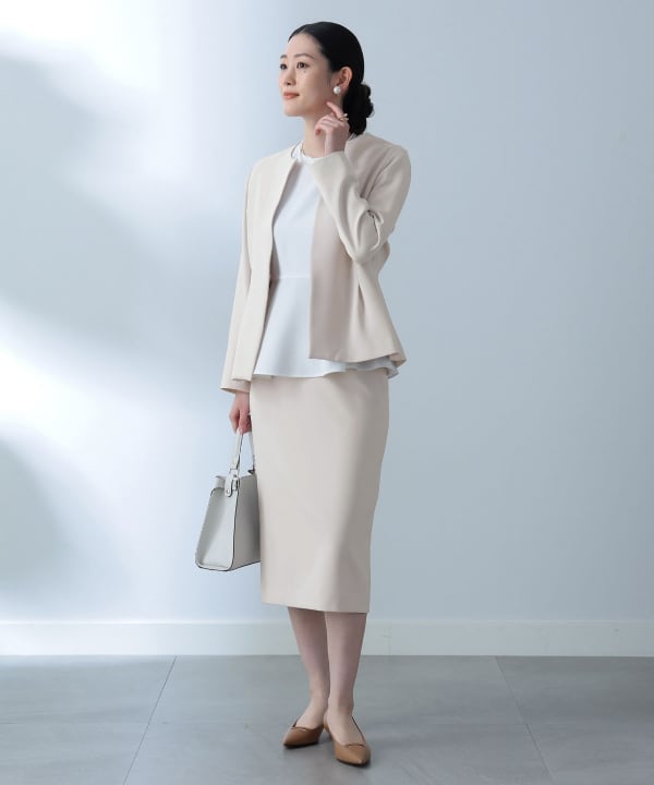 Triacetate Pencil Skirt 22SS*
