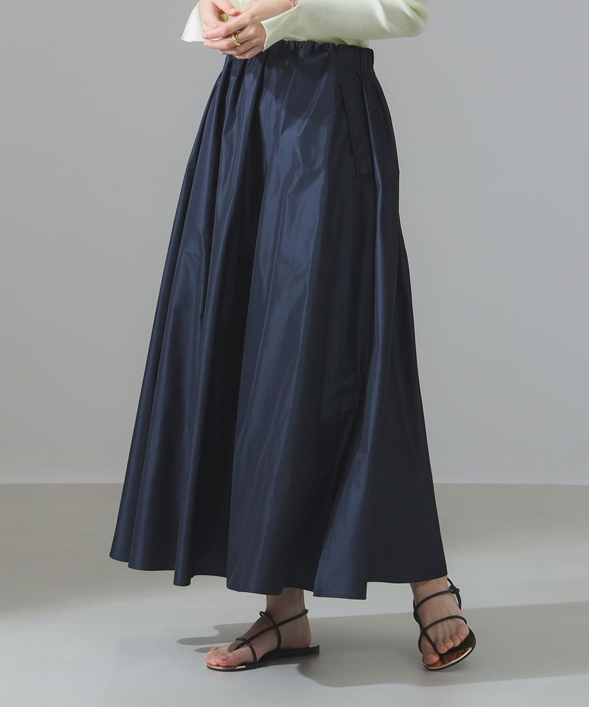 タフタ ボリュームスカート スカート WOMEN NAVY 38 タフタ ボリュームスカート スカート WOMEN NAVY 38
