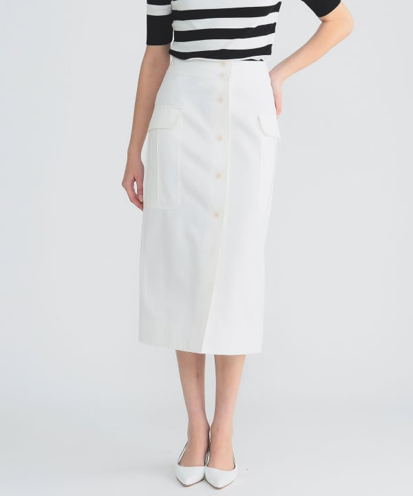 EFFE BEAMS スカート　スカート EFFE BEAMS（エッフェ ビームス）カラー プリーツスカート