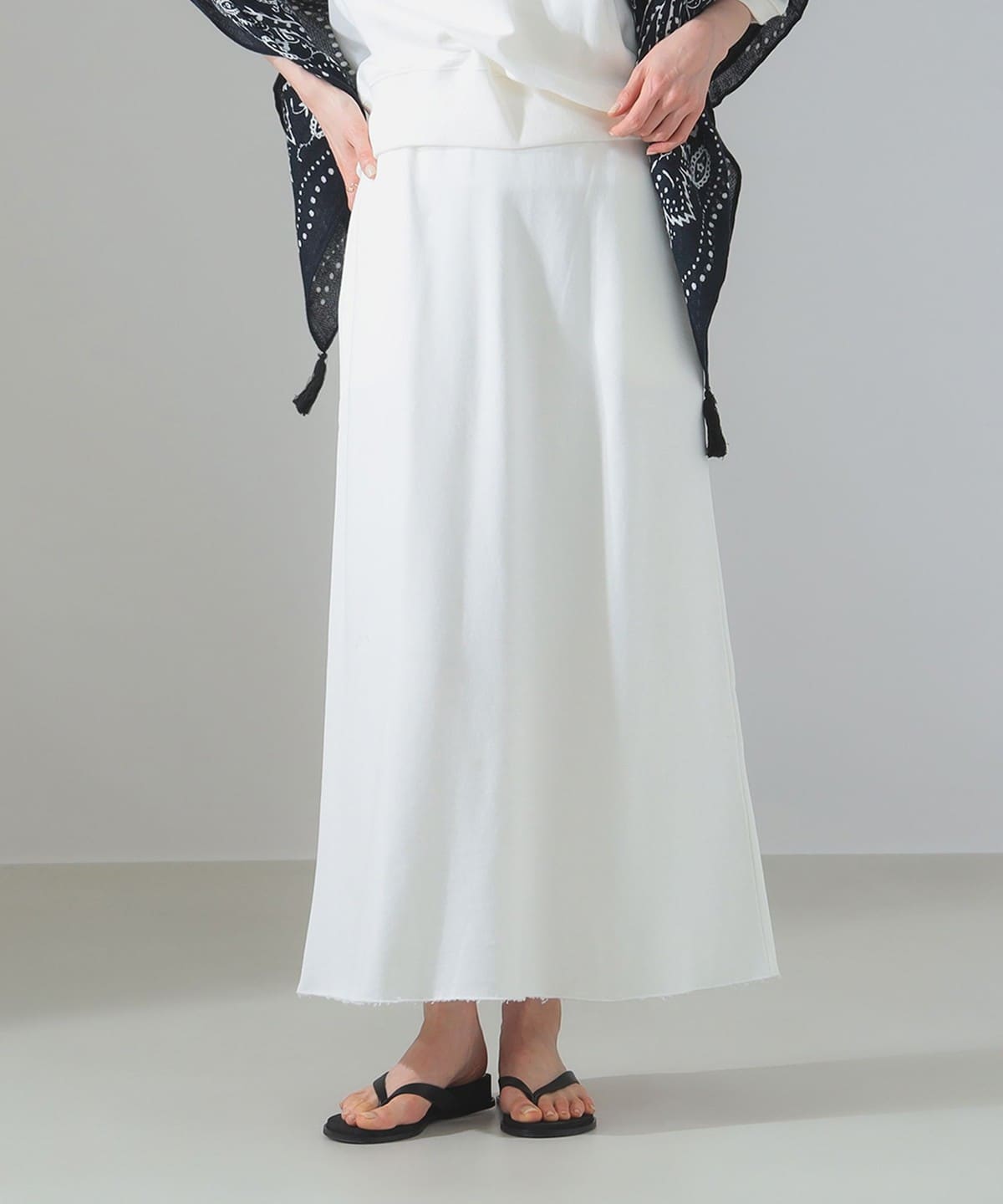 【別注】SLOANE スローン / コットン 裏毛 スカート スカート WOMEN 別注 WHITE 1 【別注】SLOANE スローン / コットン 裏毛 スカート スカート WOMEN 別注 WHITE 1