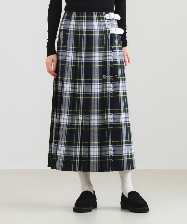 未使用品 O’NEIL of DUBLIN BEAMS キルトマキシスカート オニールオブダブリン O'NEIL of DUBLIN 別注 パッチワーク
