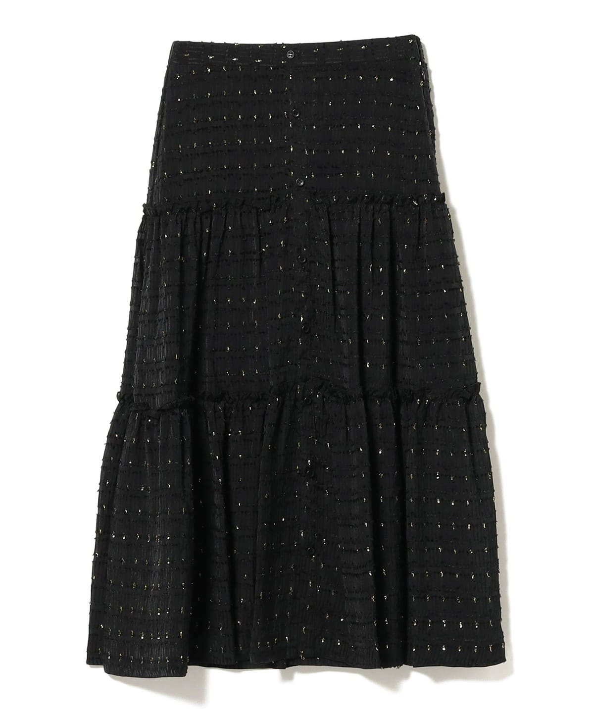 CORCOVADO コルコバード / ラメ ジャカード スカート スカート WOMEN BLACK 36 CORCOVADO コルコバード / ラメ ジャカード スカート スカート WOMEN BLACK 36
