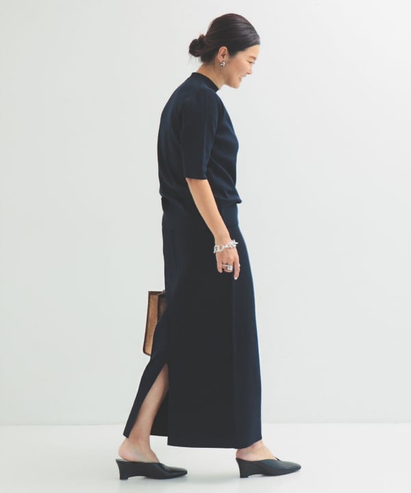 Demi-Luxe BEAMS（デミルクス ビームス）シンプル タイト ニット