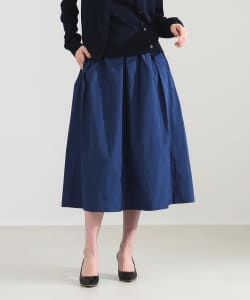 【+15%ポイントUP】ランダム タック フレアスカート