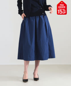 【+15%ポイントUP】ランダム タック フレアスカート