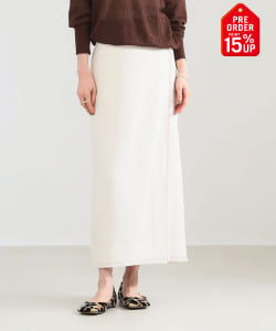 【+15%ポイントUP】フリンジ Iライン スカート