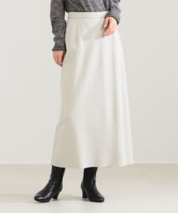 ウール スムース タイトスカート