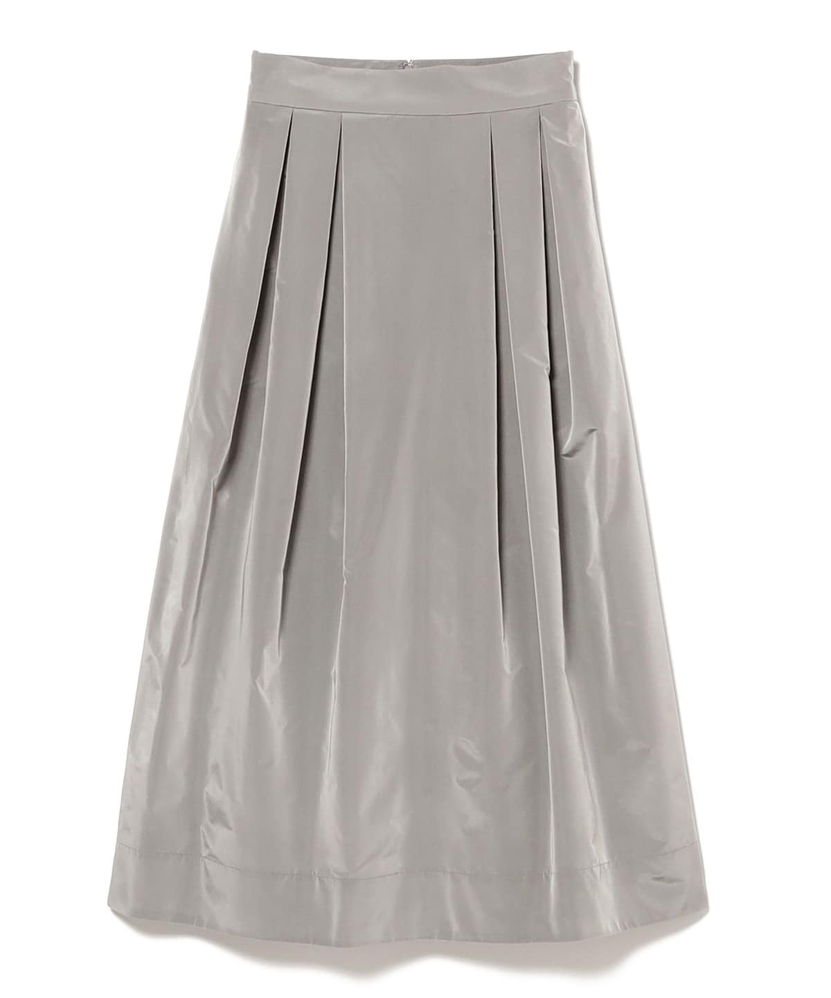 Demi-Luxe BEAMS（デミルクス ビームス）シルバー タックスカート