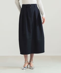 【+10%ポイントUP】ベルテッド コクーン スカート