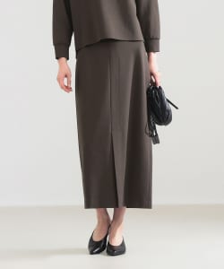 ポンチ フロントスリット スカート