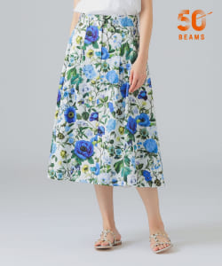 【別注】SUPPORT SURFACE / フラワー パネル スカート