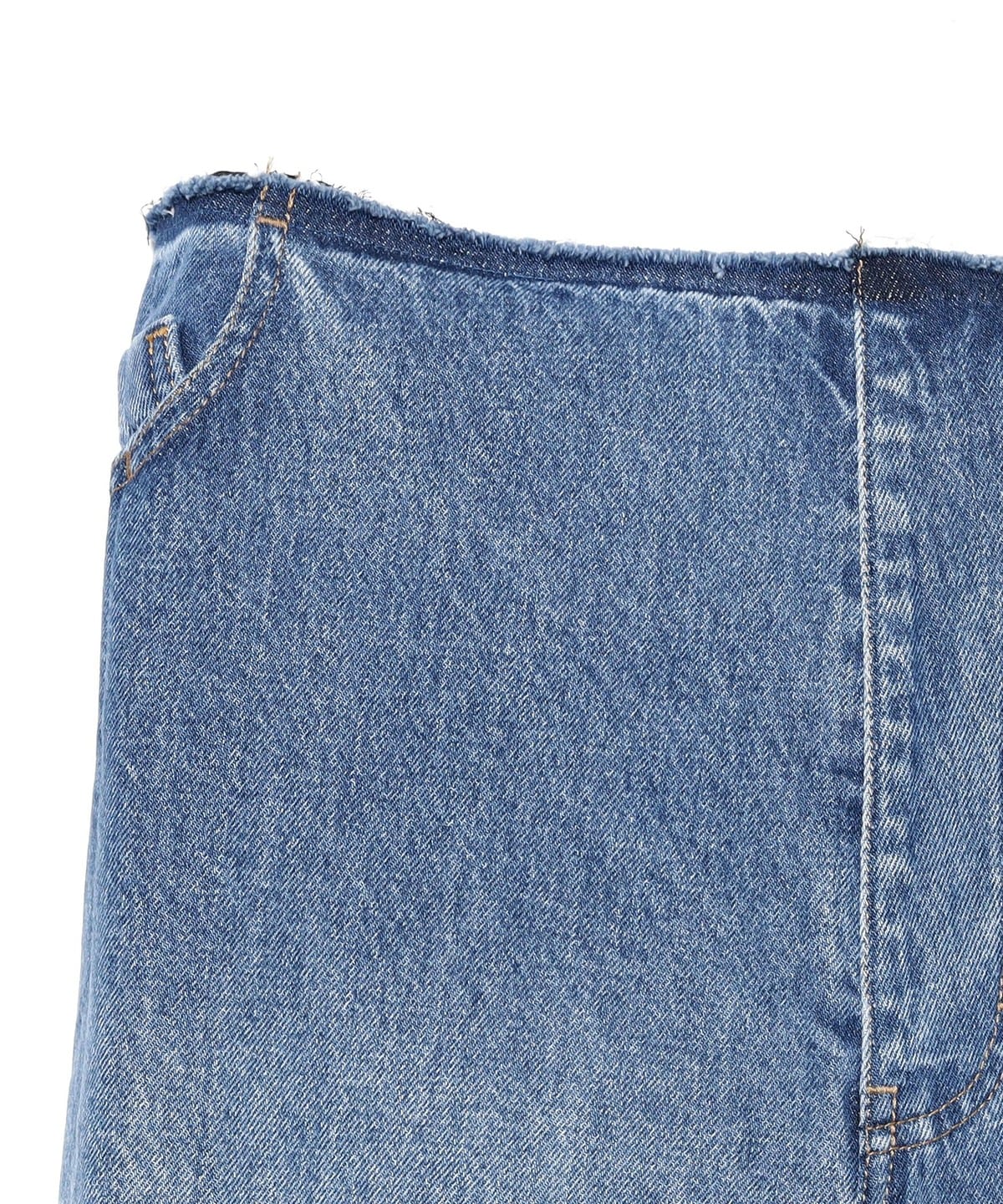 【新品・タグ付き】BOSS ヒューゴボス デニム ミディスカート サイズ24 Demi-Luxe BEAMS（デミルクス ビームス）LITKOVSKA / デニム ウール
