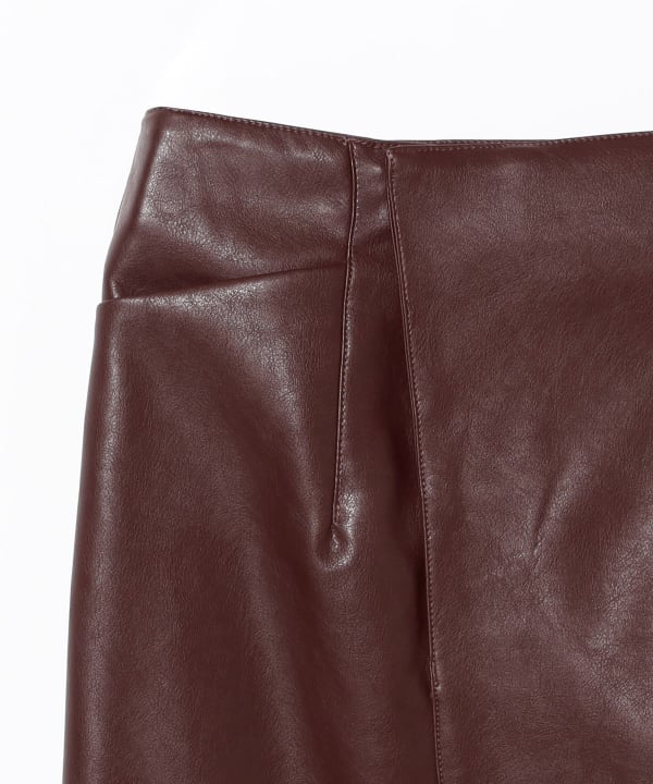 【CLASSY.10月号掲載】AK+1 / フェイクレザー スカート