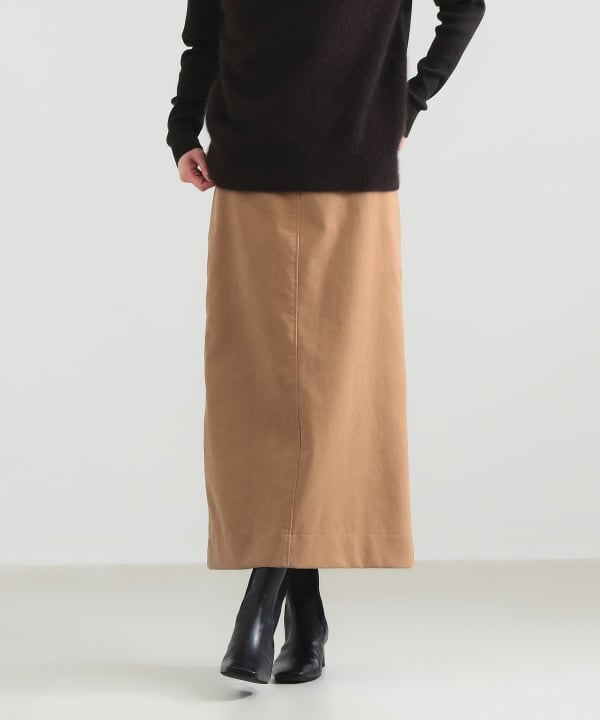 フェイクスエード スカート Model：H171 B80 W58 H86　Size：38