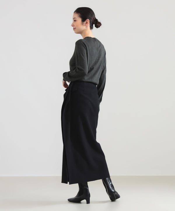 【+10%ポイントUP】AK+1 / ウィンター コットン スカート Model：H165　Size：38