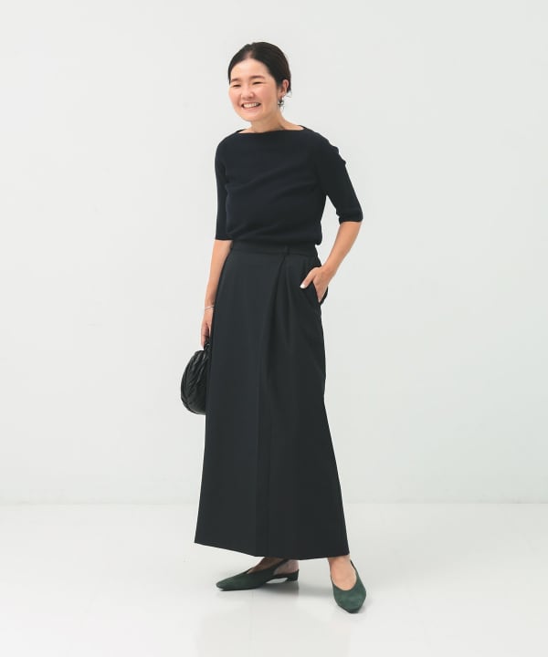 マニッシュ Iライン スカート .M BEAMS STAFF：H162　Size：38