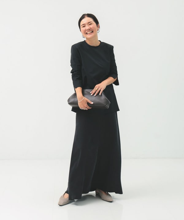 マニッシュ Iライン スカート .M BEAMS STAFF：H162　Size：38