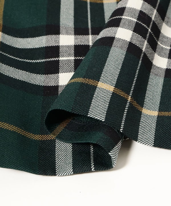 【別注】O’NEIL OF DUBLIN × Demi-Luxe BEAMS / パッチワーク クラシック ロング キルトスカート 90cm