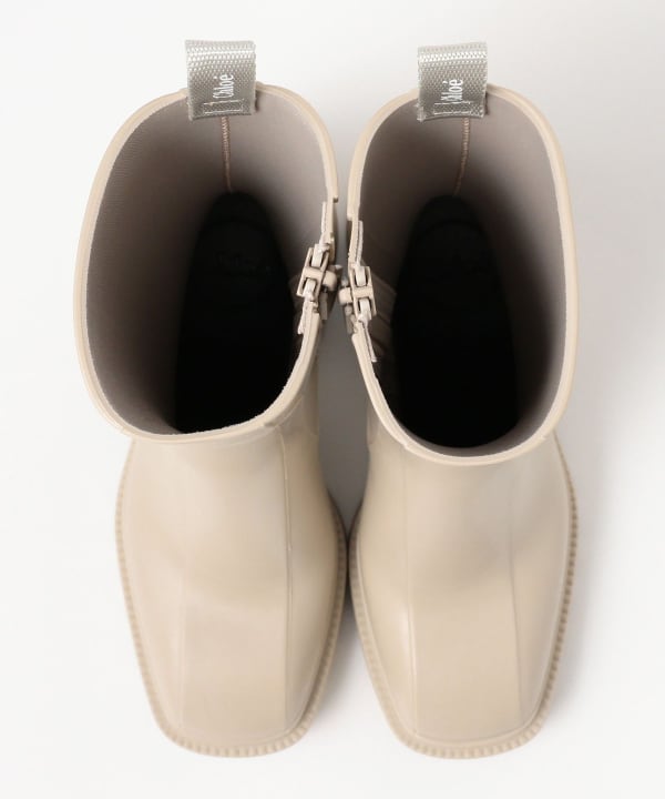 【美品】Chloé BETTYレインブーツ ホワイトグレー〈定価86,900円〉 Demi-Luxe BEAMS（デミルクス ビームス）Chloe / BETTY レイン