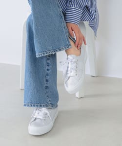 【受注生産商品】PELLICO × SUPERGA / SILVER 限定スニーカー 2.0cm