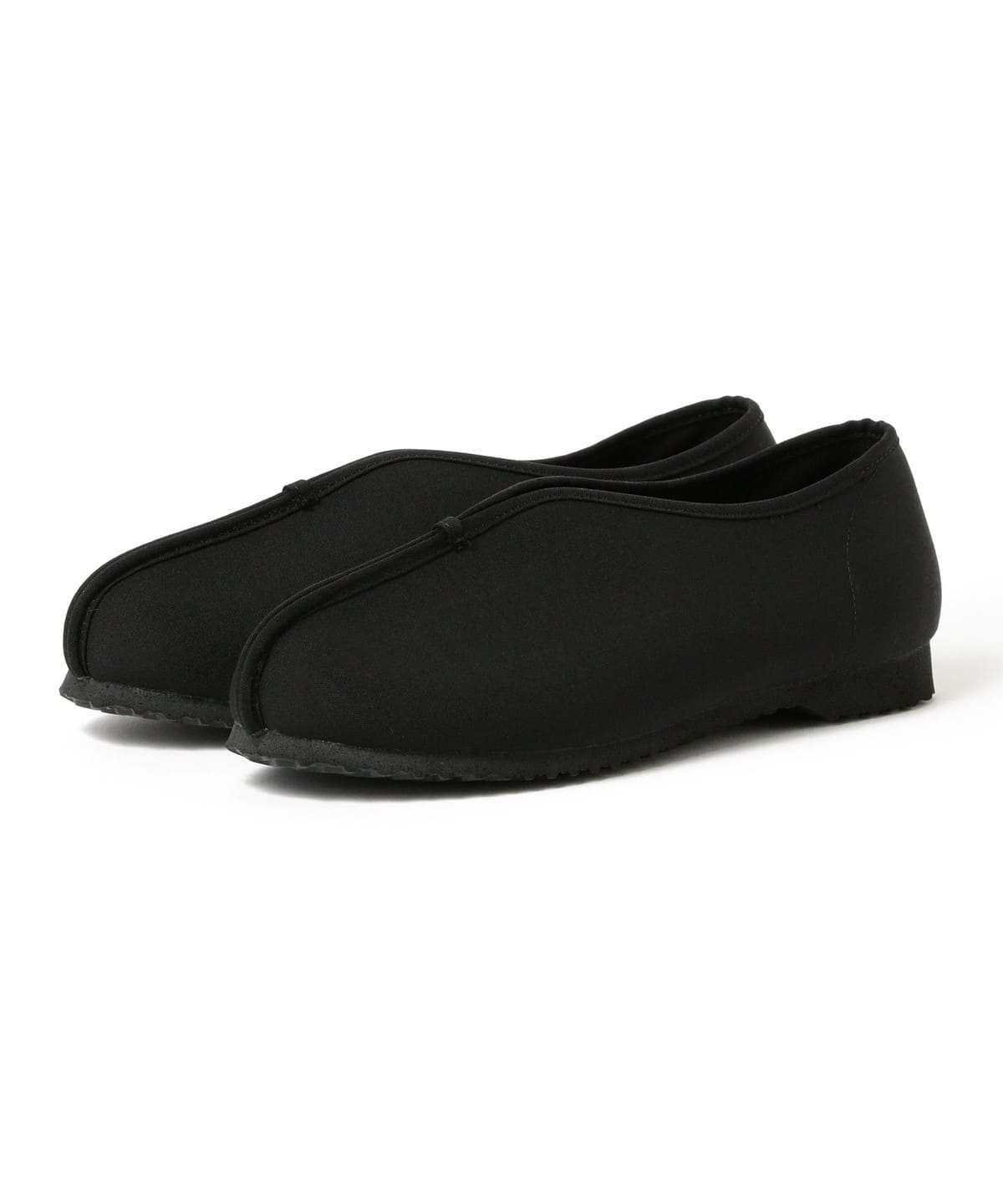 SEEALL シーオール / メリノウール チャイナ シューズ シューズ WOMEN BLACK 36 SEEALL シーオール / メリノウール チャイナ シューズ シューズ WOMEN BLACK 36