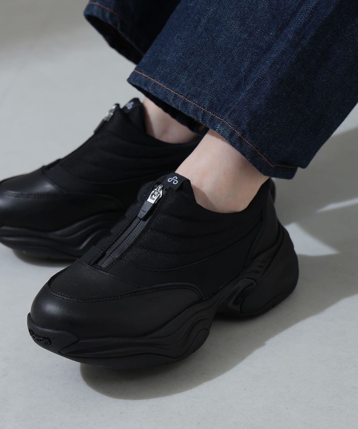 OAO / FOUNTAIN スニーカー シューズ WOMEN BLACK 23 OAO / FOUNTAIN スニーカー シューズ WOMEN BLACK 23