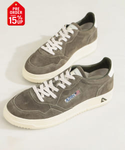 【+15%ポイントUP】AUTRY / MEDALIST LOW スエード スニーカー