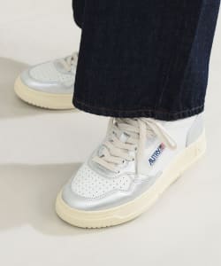 AUTRY / MEDALIST LOW two-tone leather sneakers