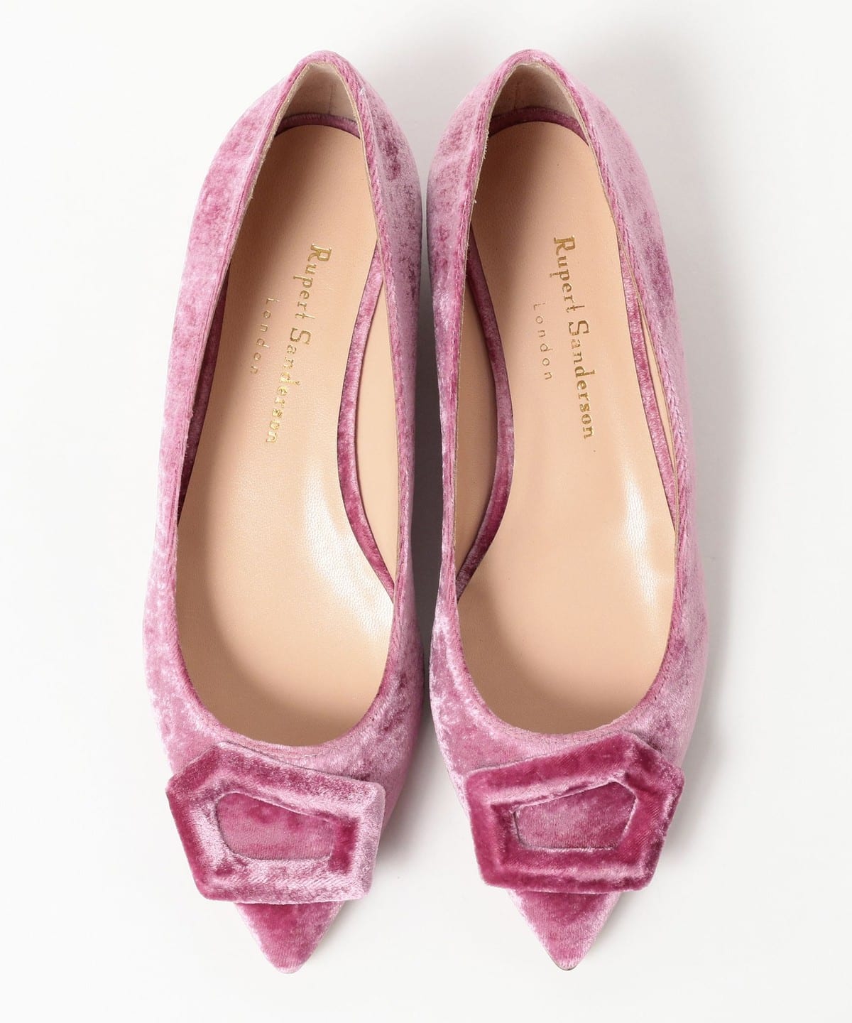 EFFE BEAMS EFFE BEAMS Rupert Sanderson Velvet flat shoes shoes