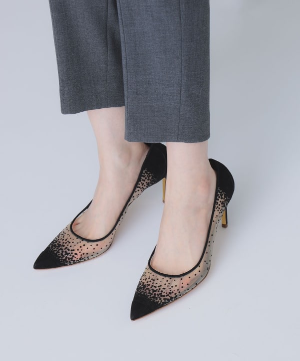 EFFE BEAMS EFFE BEAMS Rupert Sanderson / FLOCK ING pumps (shoes