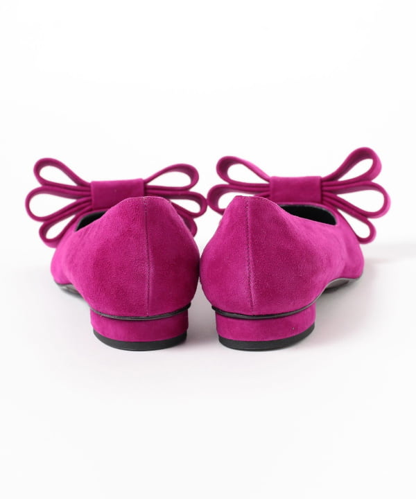 EFFE BEAMS（エッフェ ビームス）NATAN / スエード リボンパンプス