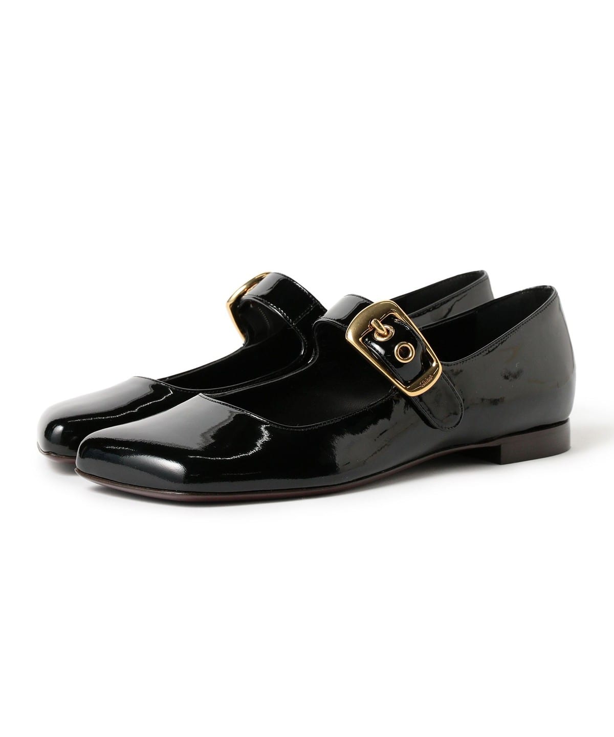 Chloe / POLLY パテント バレエシューズ シューズ WOMEN BLACK 37 Chloe / POLLY パテント バレエシューズ シューズ WOMEN BLACK 37