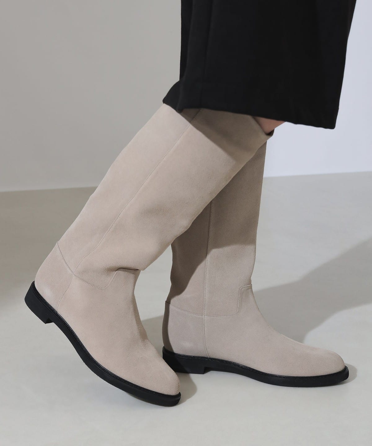 ジョッキー ロングブーツ シューズ WOMEN SAND(SUEDE) 37 ジョッキー ロングブーツ シューズ WOMEN SAND(SUEDE) 37